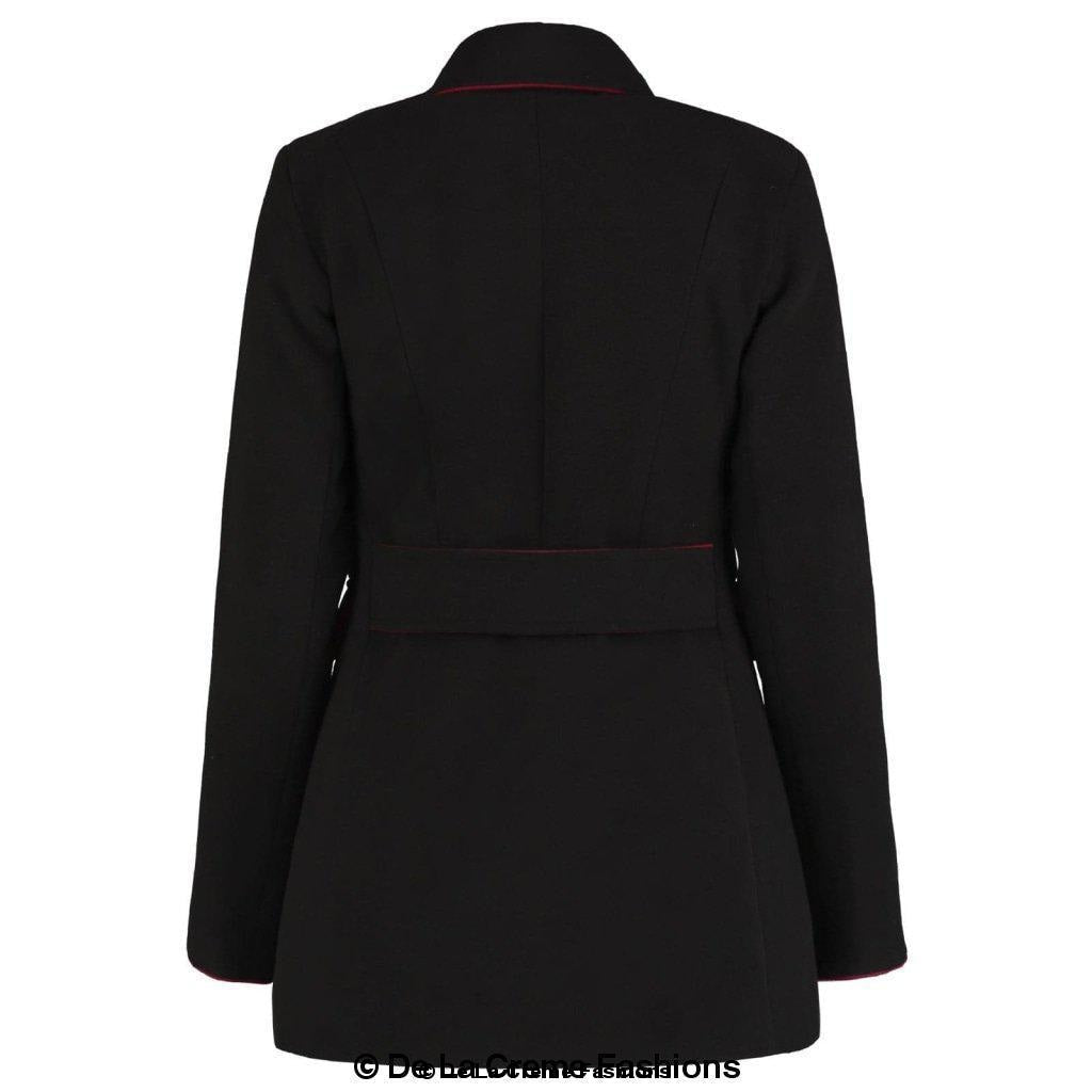 Image of De La Creme Womens Military Style Pea Coat 867064961 from Edmene LLC