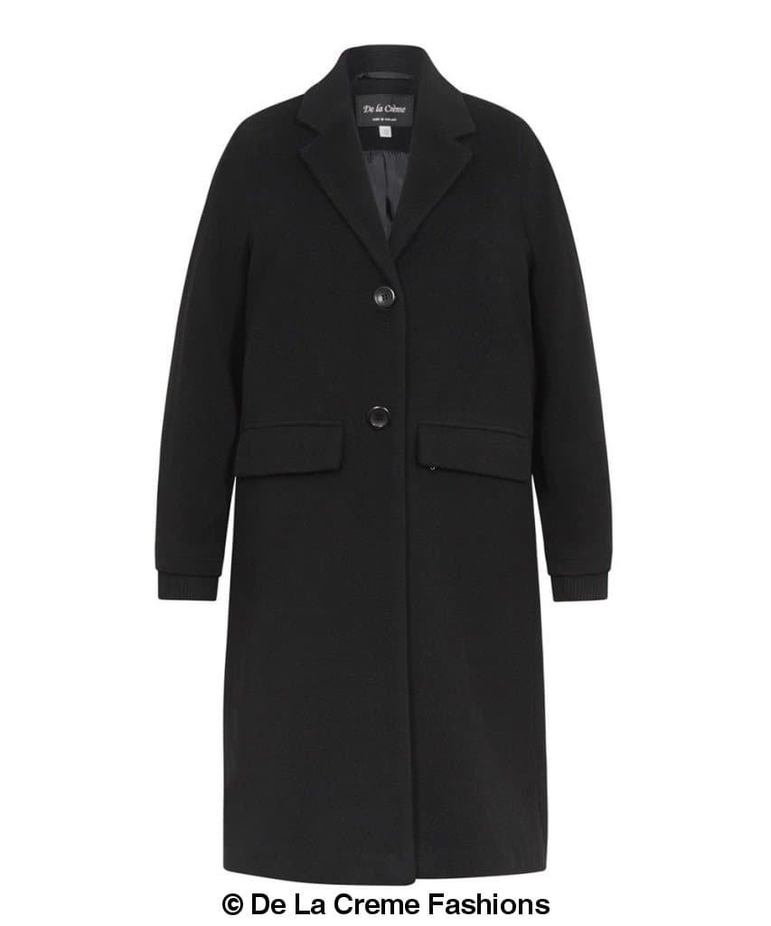 Image of Pre Order Womens Wool Blend Winter Warm Knee Length Coat 1128996278 from Edmene LLC