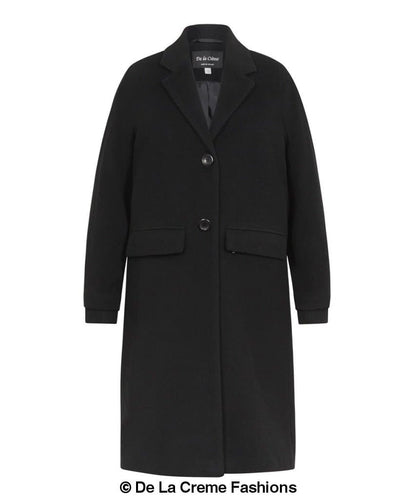 Image of Pre Order Womens Wool Blend Winter Warm Knee Length Coat 1128996278 from Edmene LLC
