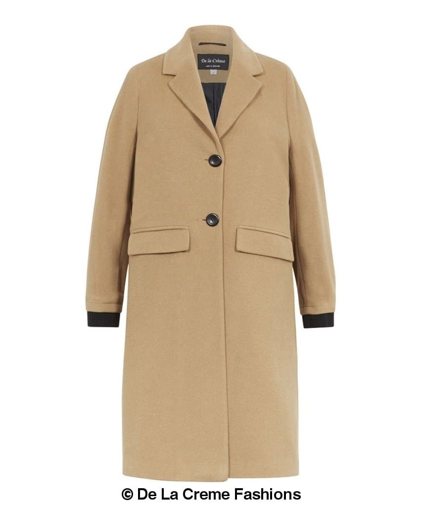 Image of Pre Order Womens Wool Blend Winter Warm Knee Length Coat 1128996278 from Edmene LLC