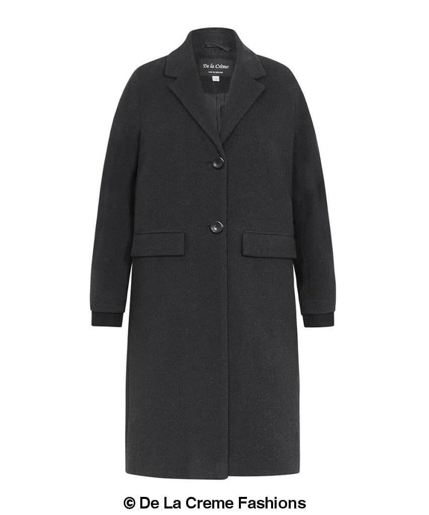 Image of Pre Order Womens Wool Blend Winter Warm Knee Length Coat 1128996278 from Edmene LLC