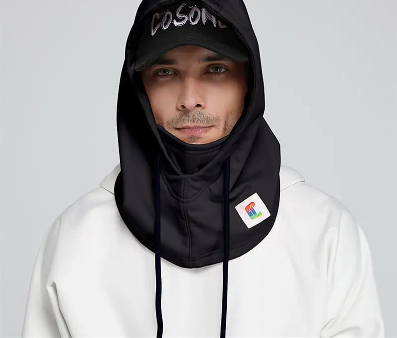 Cute Rabbit Ski Face Helmet Cap