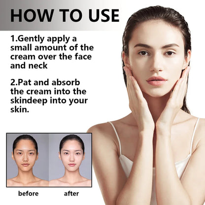 Image of Anti Wrinkles Snail Face Cream Collagen Moisturizing Nourish Repair Face Damaged Lift Firm Smooth Bright Whitening Skin Care from Edmene LLC