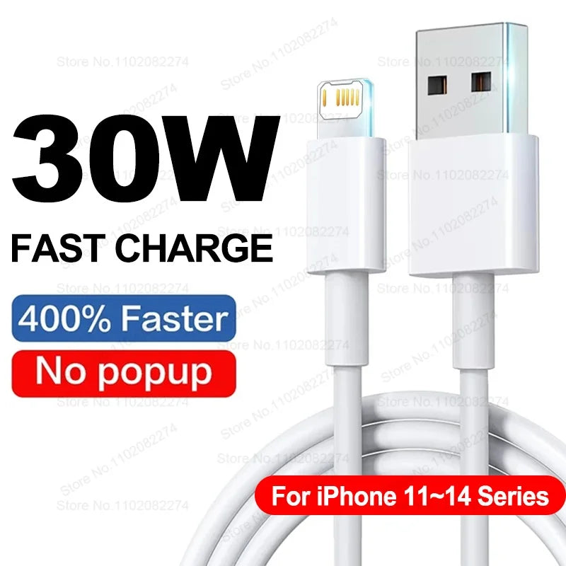 Image of Pd 30W Usb Type C Cable For Apple Iphone 16 15 13 12 11 14 Pro Max Plus Iphone Charger Cable Fast Charging Usb Cable Accessories from Edmene LLC