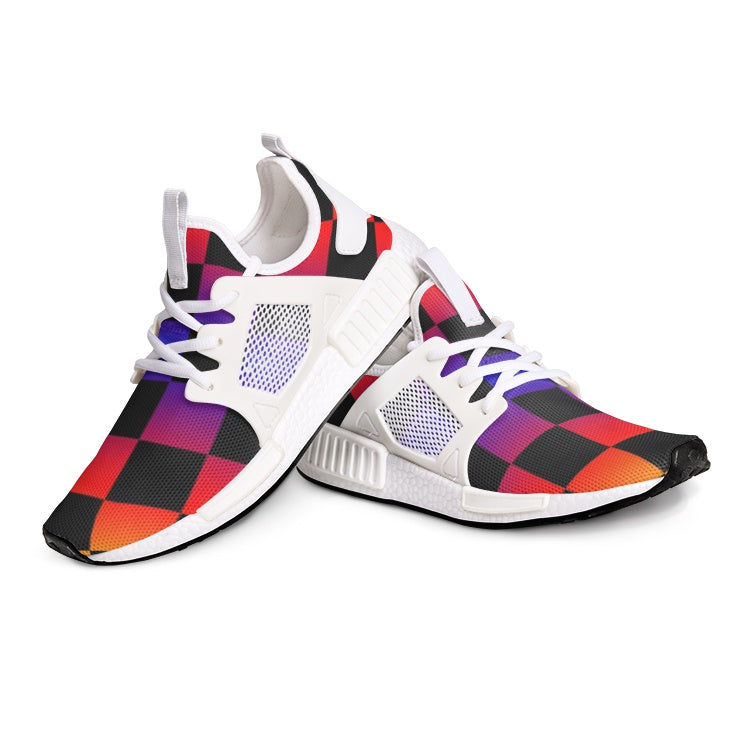 Image of Viper Shoes Style 54Tr Black Checker Canvas Unisex Lightweight Sneaker 1345214905 from Edmene LLC