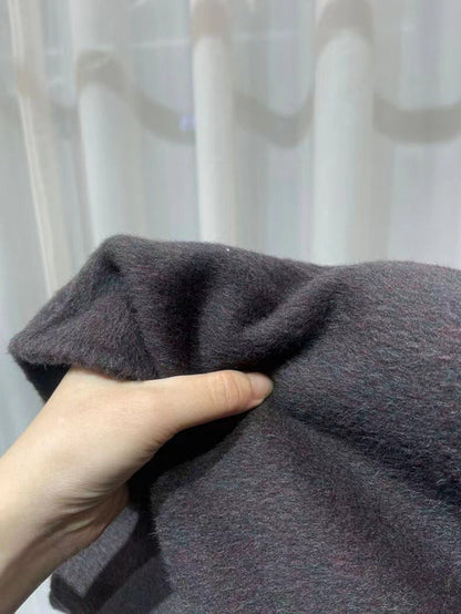 Women's Reversible Cashmere Coat – Elegant & Versatile Winter Style