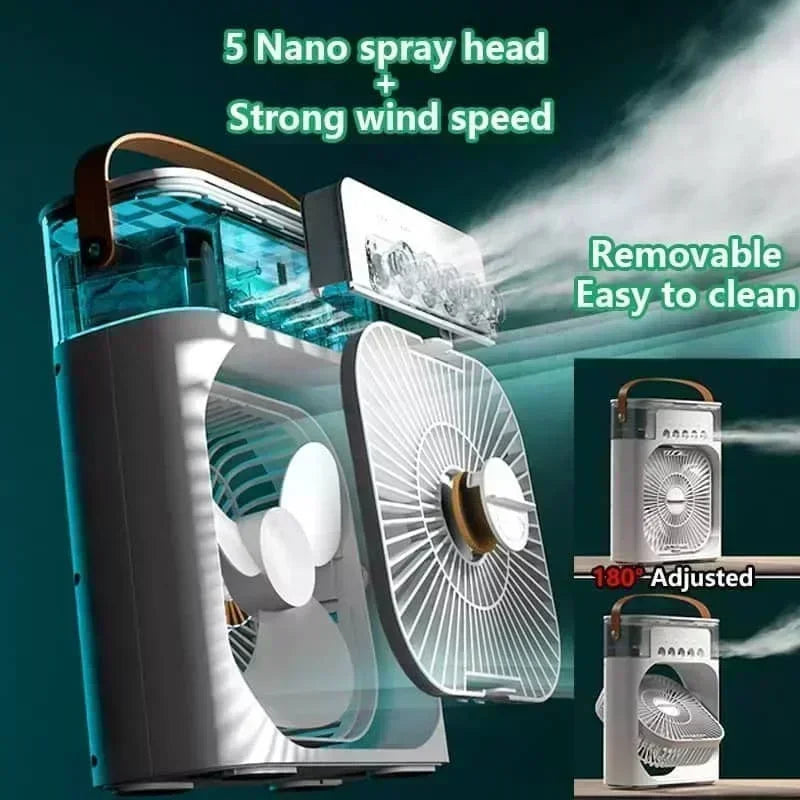 Portable 3 In 1 Fan AIr Conditioner Household Small Air C...