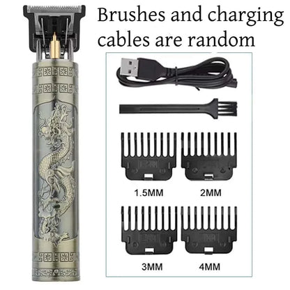 T9 USB Rechargeable Electric Hair Clipper Machine Man Shaver Trimmer Barber Technical Beard Trimmer For Men Hair Care Cutting