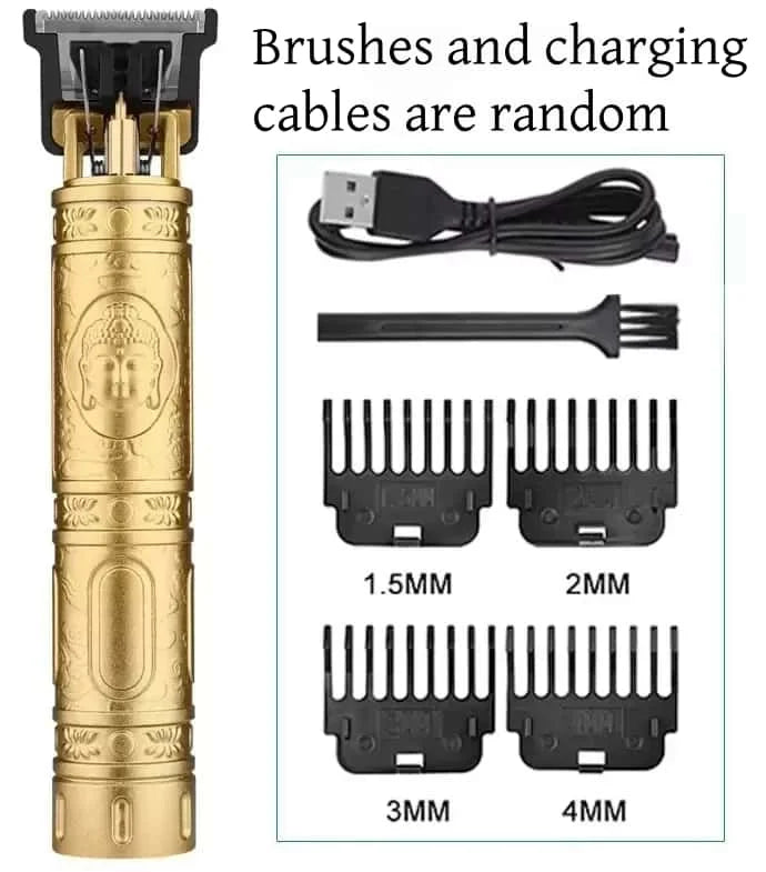 Image of 2025 T9 Hairclipper Beard Shaving Body Hair Trimmer Clippers Electric Machine Men Haircut Machine 0Mm Barber Shaverdragon Carved from Edmene LLC