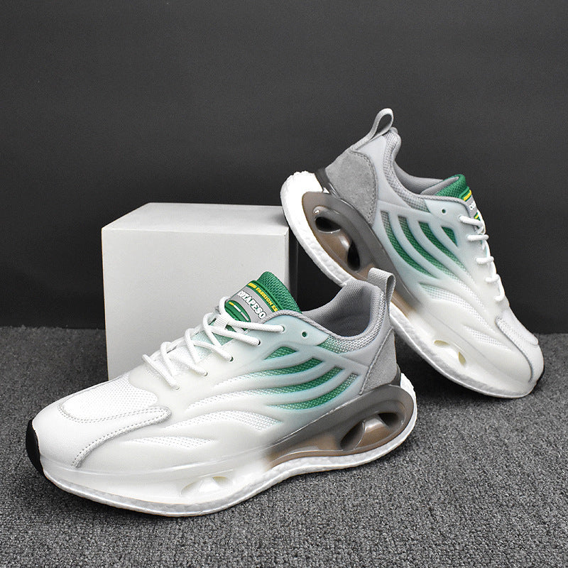 THIKK™ UrbanStack – Minimalist Mesh Sneaker with Chunky Sole