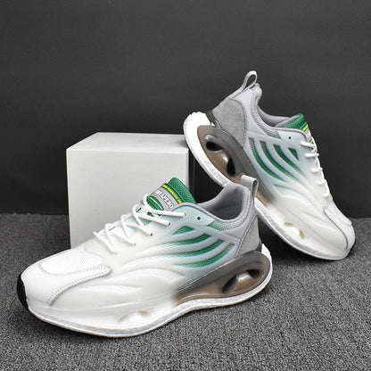 THIKK™ UrbanStack – Minimalist Mesh Sneaker with Chunky Sole