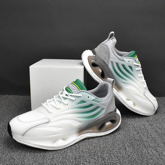 THIKK™ UrbanStack – Minimalist Mesh Sneaker with Chunky Sole