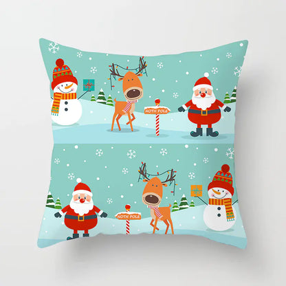 Christmas Cartoon Pillowcase