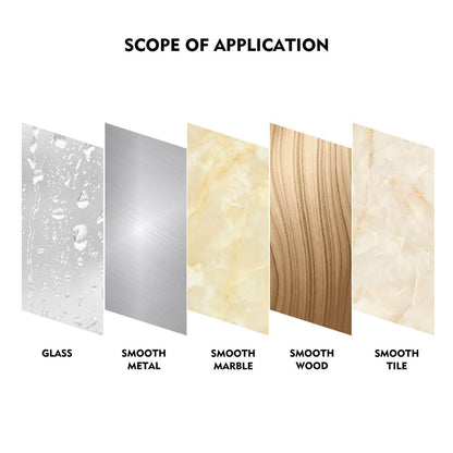 6in1 Wall Mounted Kitchen Rack Towel Holder Foil Roll Organizer Film