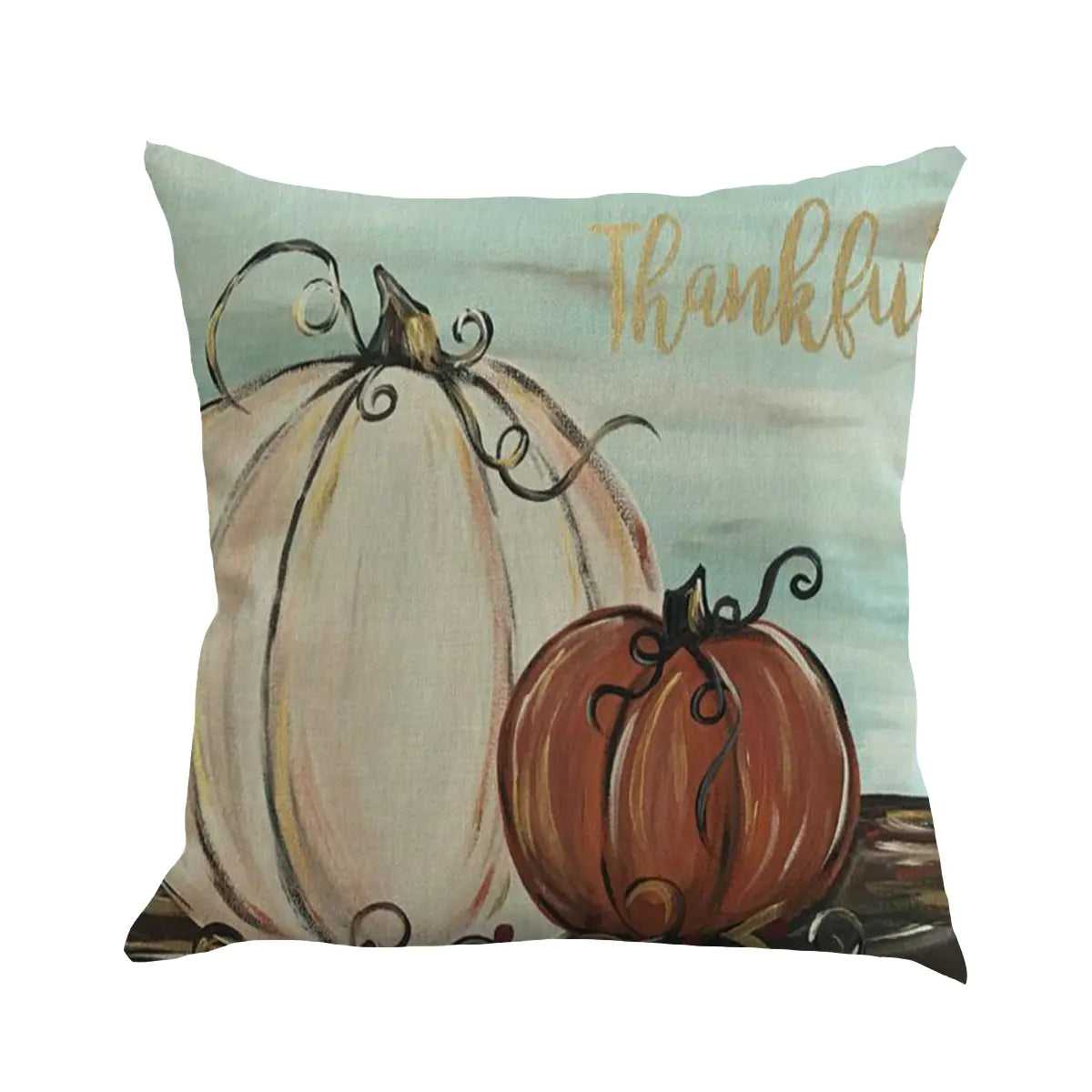 Thanksgiving Cushion Pillow Cover