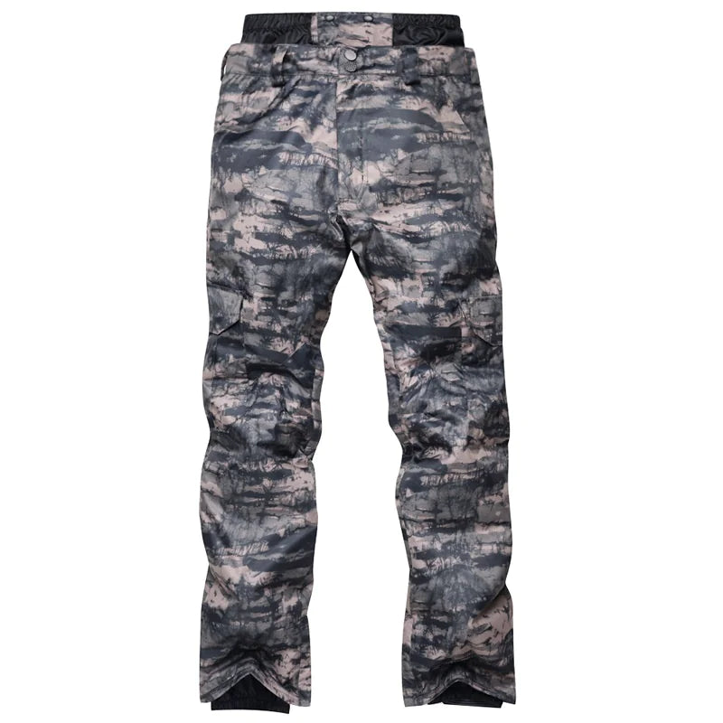 Warm Thickened Loose Version Ski Pants