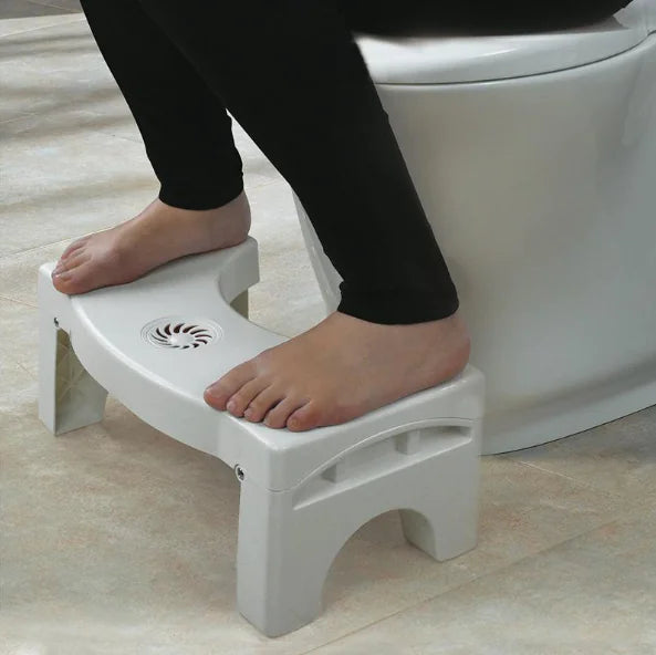Foldable Toilet Stool for Bathroom Use