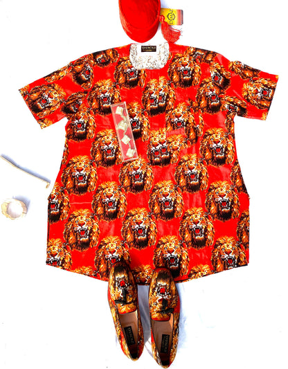 Image of Isiagu Lion S Head African Men S Shoes 1226334477 from Edmene LLC