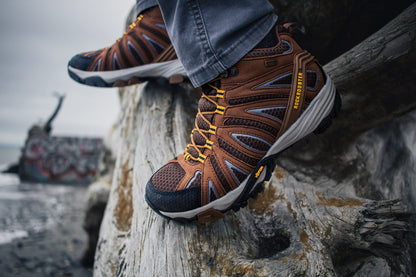 Image of Brown 6 Inch Waterproof Outdoor Hiking Boots With Vibram® Outsole Ot21062 165784100 from Edmene LLC