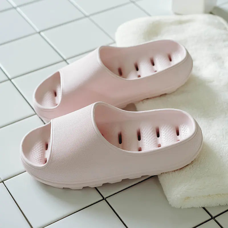 Thick-Soled Non-Slip Bathroom Sandals for Couples