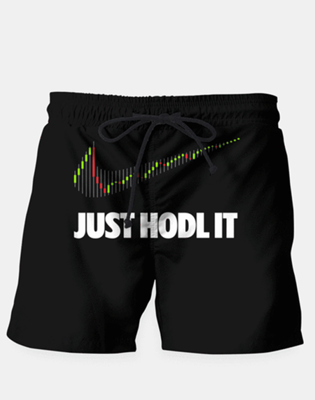 Image of Just Hodl It Shorts from Edmene LLC