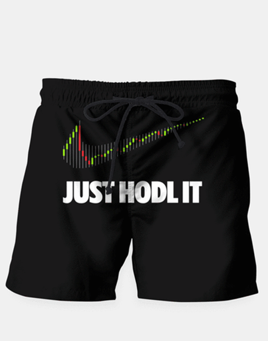 Image of Just Hodl It Shorts from Edmene LLC