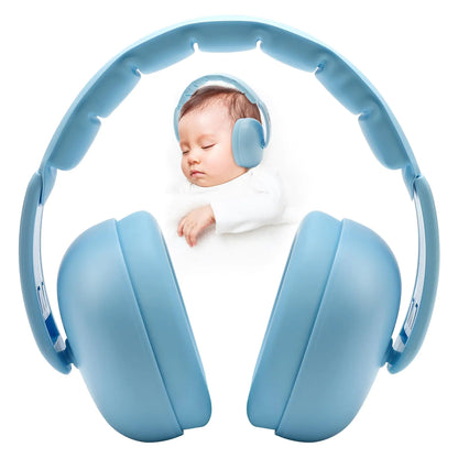 Baby Headphones for Noise - [Upgraded Baby-Friendly Version] Baby Ear Muffs Noise Protection - Baby Noise Cancelling Headphones - Baby Ear Protection for 3 Months to 2 Years