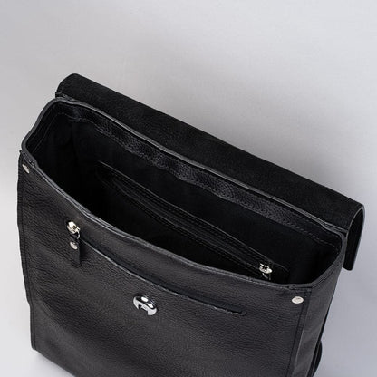 Image of Leather Laptop Backpack The Minimalist Black 985288941 from Edmene LLC