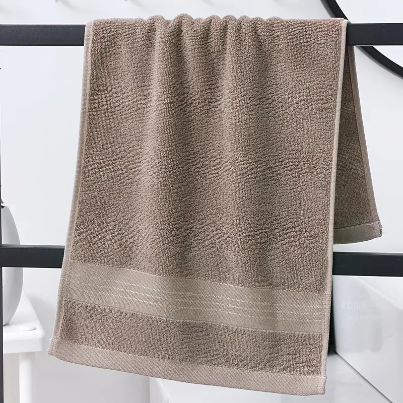 Natural Cotton Hand Towel - Absorbent Bathroom Accessory
