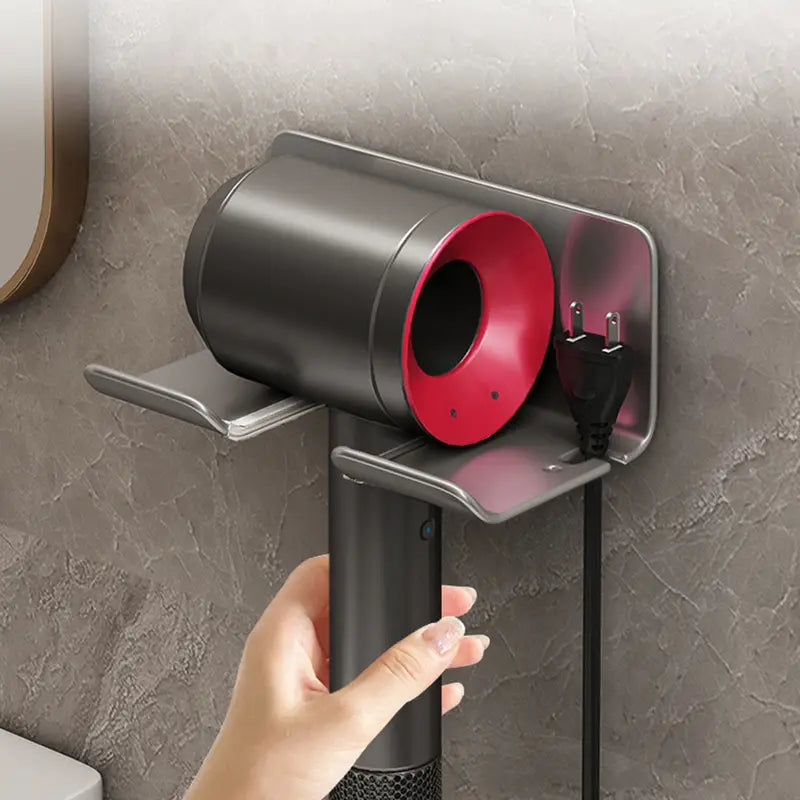 Wall Mounted Bathroom Storage Holder for Hair Tools