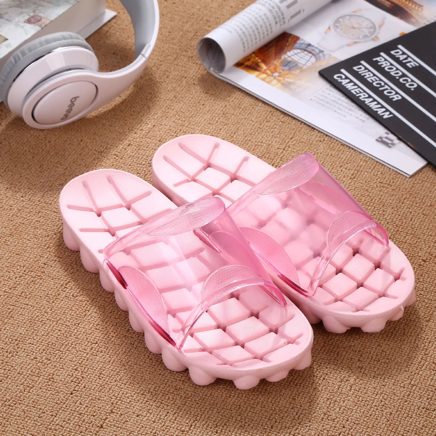Summer Non-Slip Bathroom Slippers