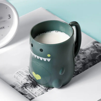 Cute Bathroom Tumbler and Toothbrush Cup