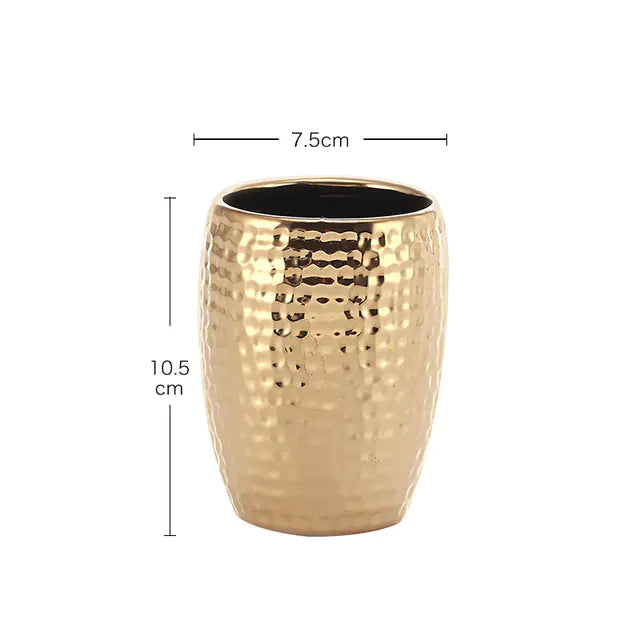 Modern Ceramic 5-Piece Bathroom Accessory Set