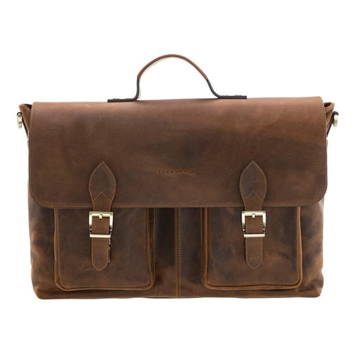 Image of Olympus Leather Briefcase 13 1166665546 from Edmene LLC