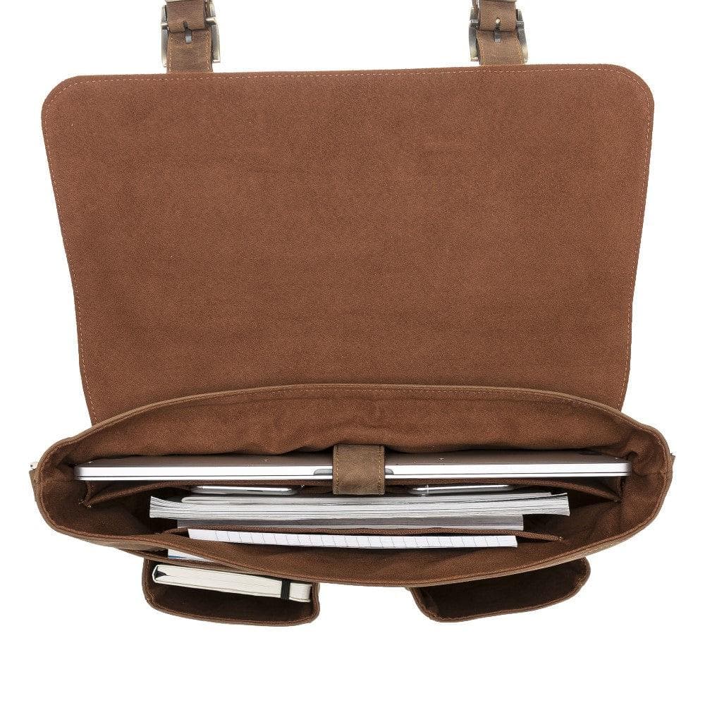 Image of Olympus Leather Briefcase 13 1166665546 from Edmene LLC