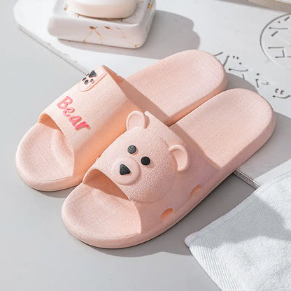 Cartoon Soft Bottom Non-Slip Bathroom Sandals