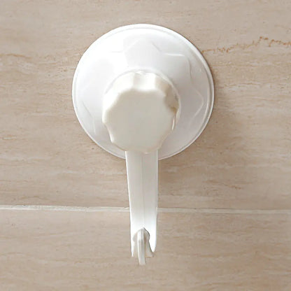 Powerful Plastic Suction Hooks for Bathroom
