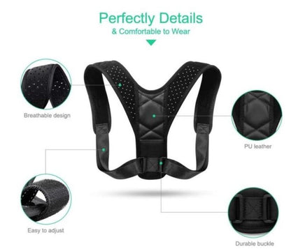 Image of Unisex Adjustable Back Posture Corrector 1025544826 from Edmene LLC
