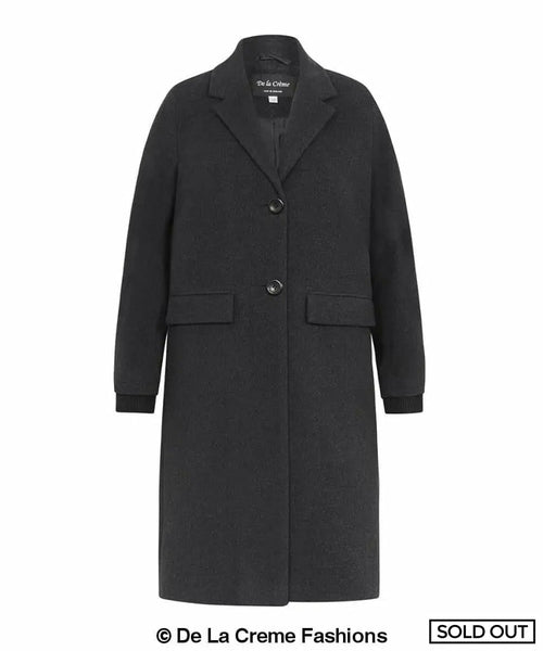 Image of Pre Order Womens Wool Blend Winter Warm Knee Length Coat 1128996278 from Edmene LLC