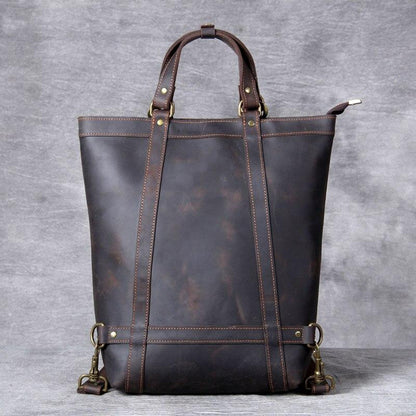 Image of The Icarus | Handmade Vintage Leather Backpack from Edmene LLC