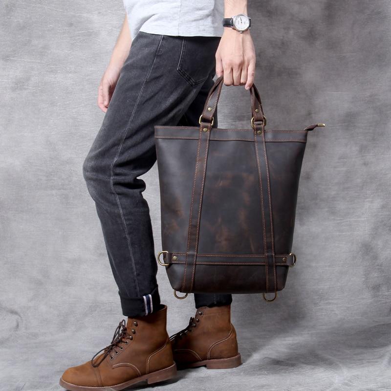 Image of The Icarus Handmade Vintage Leather Backpack 698124272 from Edmene LLC