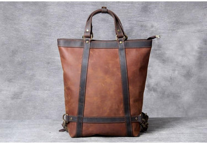 Image of The Icarus Handmade Vintage Leather Backpack 698124272 from Edmene LLC