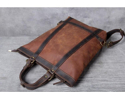 Image of The Icarus Handmade Vintage Leather Backpack 698124272 from Edmene LLC