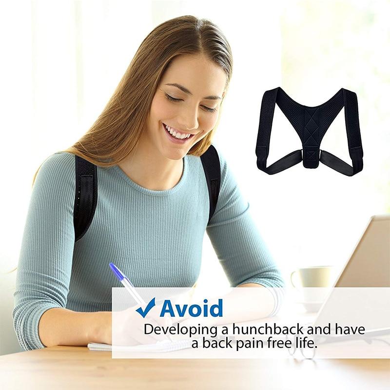 Image of Unisex Adjustable Back Posture Corrector 1025544826 from Edmene LLC