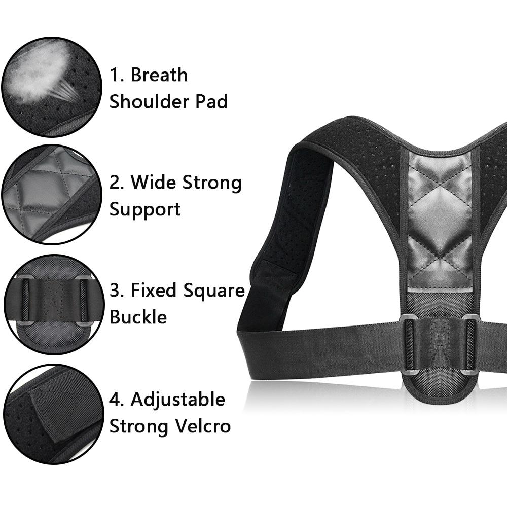 Image of Unisex Adjustable Back Posture Corrector 1025544826 from Edmene LLC