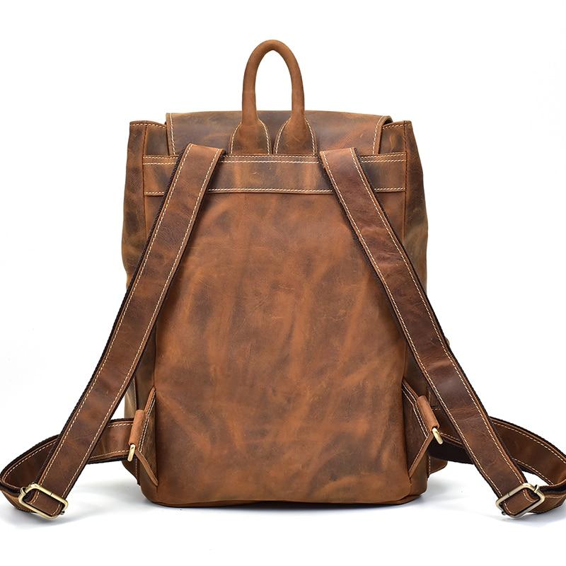Image of The Hagen Backpack | Vintage Leather Backpack from Edmene LLC