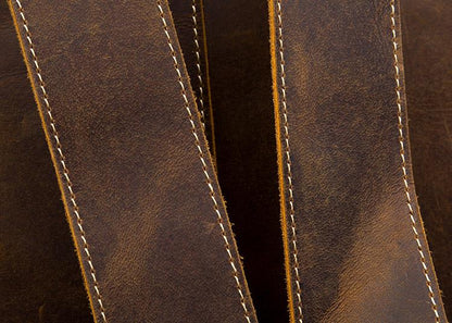Image of The Langley Backpack Genuine Vintage Leather Backpack 1017340885 from Edmene LLC