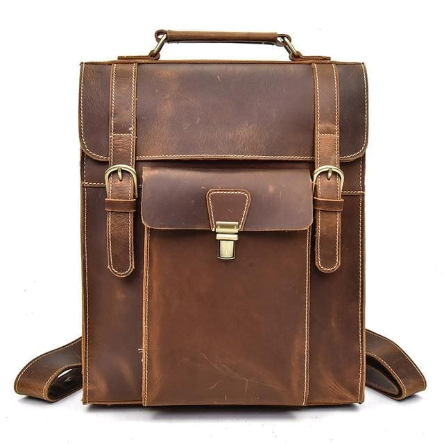 Image of The Vali Backpack Handmade Vintage Leather 1062593859 from Edmene LLC
