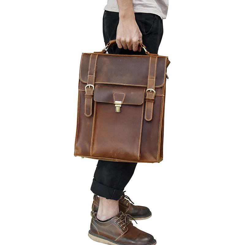 Image of The Vali Backpack Handmade Vintage Leather 1062593859 from Edmene LLC
