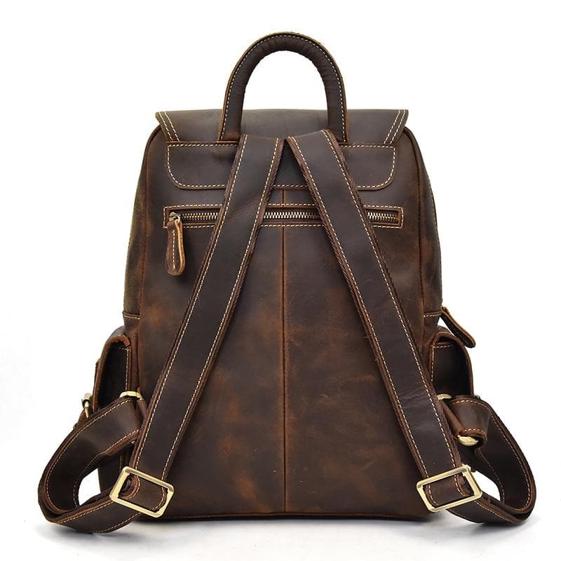 Image of The Freja Backpack | Handcrafted Leather Backpack from Edmene LLC